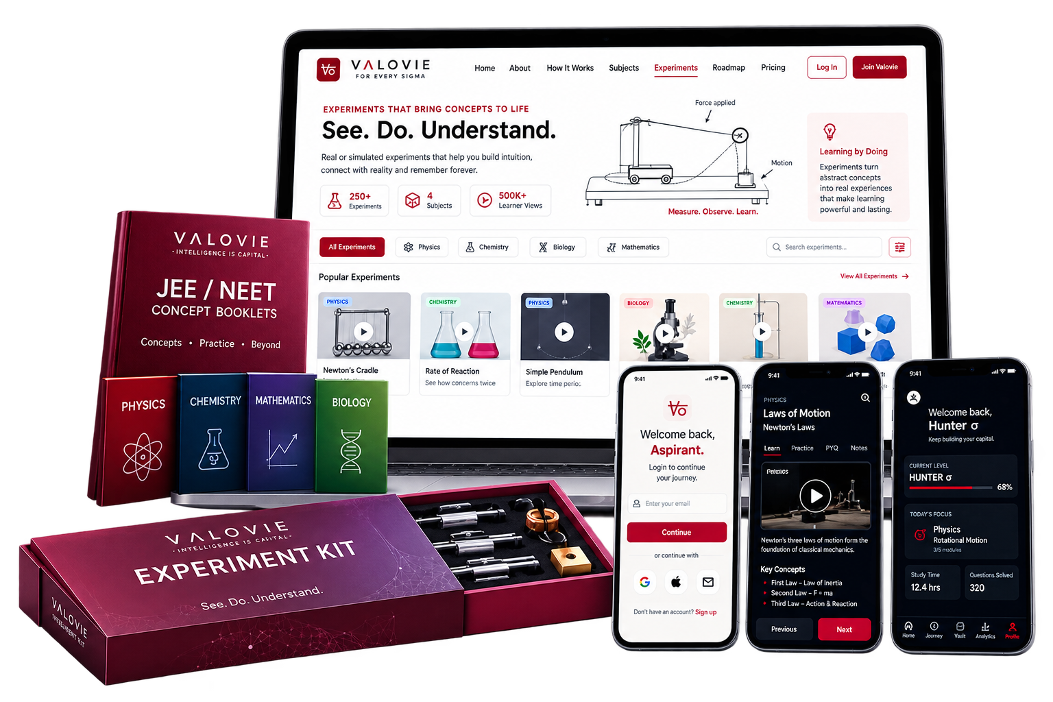 Valovie learning platform